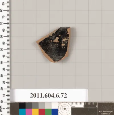 Terracotta fragment of an undetermined shape