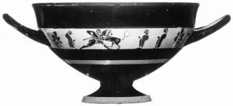 CUP SKYPHOS (ATHENIAN, BLACK-FIGURE)