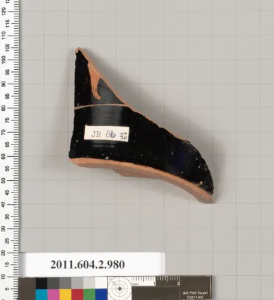 Terracotta fragment of an oinochoe (jug)