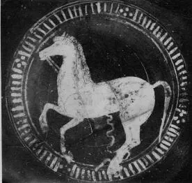 CUP (FALISCAN, BLACK GLAZE)