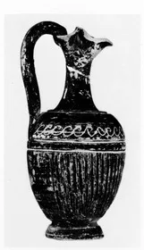 OINOCHOE (ATHENIAN, WEST SLOPE, BLACK GLAZE)