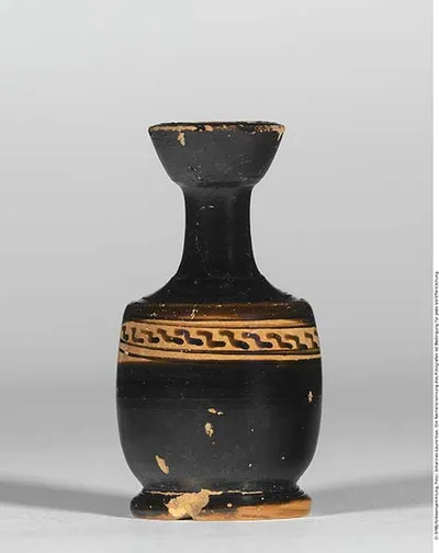 Attisch rotfigurige Bauchlekythos