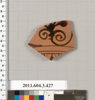 Terracotta fragment of a neck-amphora (jar)