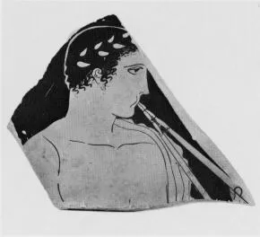 STAMNOS, FRAGMENT (ATHENIAN, RED-FIGURE)