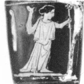 LEKYTHOS, FRAGMENT (ATHENIAN, RED-FIGURE)