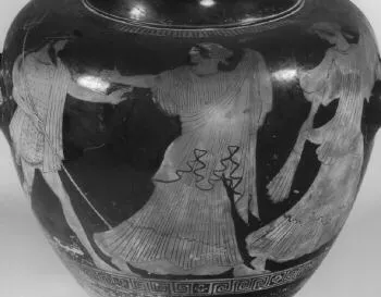 STAMNOS (ATHENIAN, RED-FIGURE)