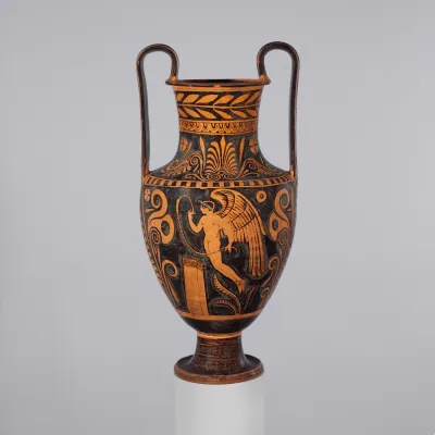 Terracotta nestoris (two-handled jar)