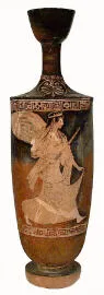 LEKYTHOS (ATHENIAN, RED-FIGURE)