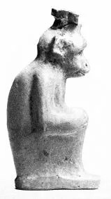 FIGURE VASE (EAST GREEK)