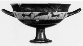 CUP, LITTLE MASTER BAND (ATHENIAN, BLACK-FIGURE)
