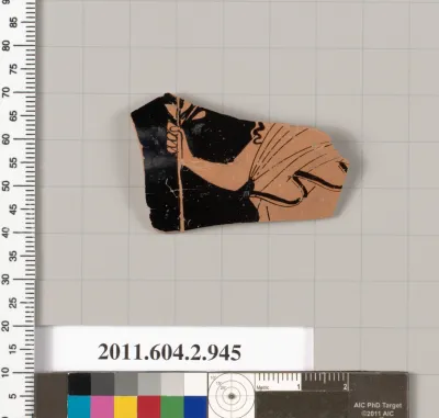 Terracotta fragment of an oinochoe (jug)