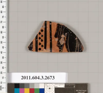 Terracotta fragment of an olpe (jug)