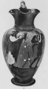 OINOCHOE (ATHENIAN, BLACK-FIGURE)