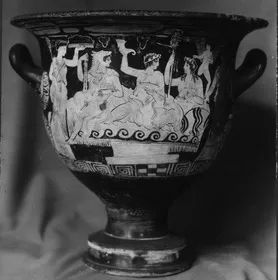KRATER, BELL (ATHENIAN, RED-FIGURE)