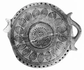 PLATE (CYCLADIC GEOMETRIC)
