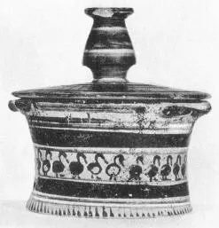 PYXIS (CORINTHIAN, BLACK-FIGURE)