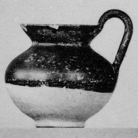 JUG (SOUTH ITALIAN, CAMPANIAN, BLACK GLAZE)