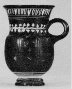 OINOCHOE (SOUTH ITALIAN, GNATHIAN, BLACK GLAZE)