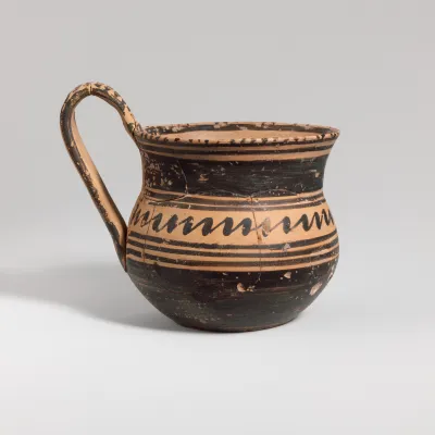 Terracotta tankard