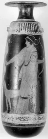 ALABASTRON (ATHENIAN, RED-FIGURE)