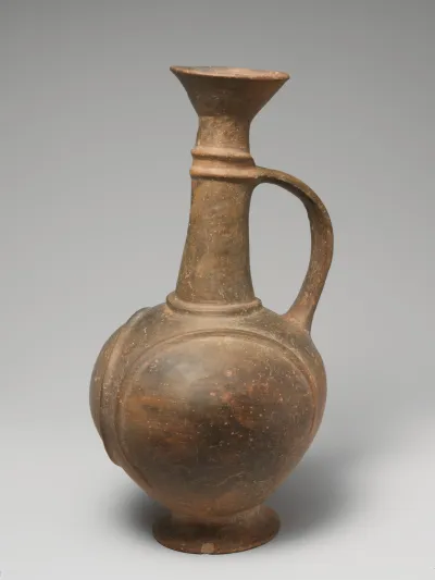 Terracotta jug
