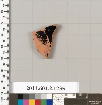 Terracotta rhyton (vase for libations or drinking)?