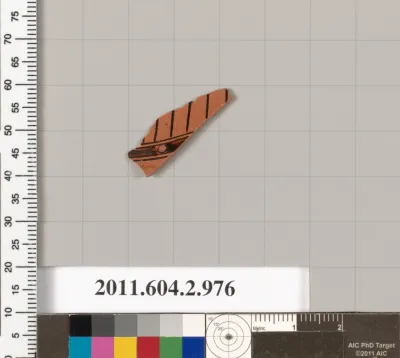 Terracotta fragment of an oinochoe (jug)