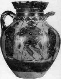 AMPHORA, BELLY, TYPE B (ATHENIAN, BLACK-FIGURE)