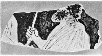 KRATER, BELL, FRAGMENT (ATHENIAN, RED-FIGURE)