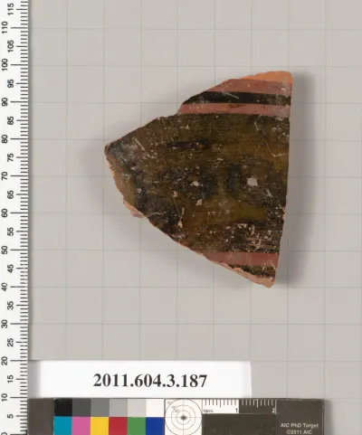 Terracotta fragment of an amphora (jar)