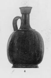 LEKYTHOS, SQUAT (CALENIAN, BLACK GLAZE)