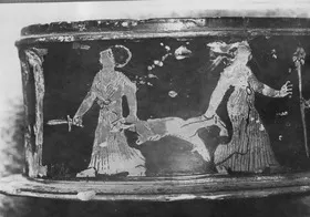 PYXIS (ATHENIAN, RED-FIGURE)