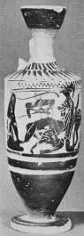 LEKYTHOS (ATHENIAN, BLACK-FIGURE)