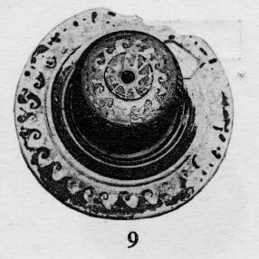 LID (CORINTHIAN, BLACK PATTERN)