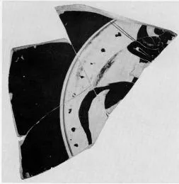 CUP, FRAGMENT (ATHENIAN, BLACK-FIGURE)