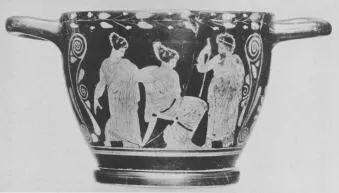 SKYPHOS (ATHENIAN, RED-FIGURE)