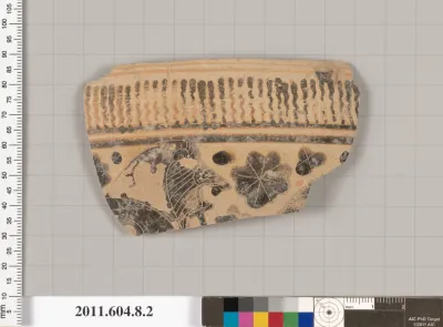 Terracotta fragment of an open shape
