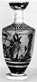 LEKYTHOS (ATHENIAN, BLACK-FIGURE)