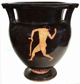 KRATER, COLUMN (ATHENIAN, RED-FIGURE)