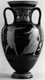 AMPHORA, NECK (ATHENIAN, RED-FIGURE)