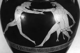AMPHORA, NECK (ATHENIAN, RED-FIGURE)