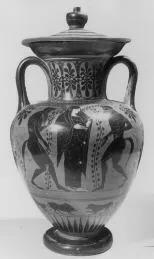 AMPHORA, NECK (ATHENIAN, BLACK-FIGURE)
