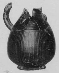 OINOCHOE (ETRUSCAN, BLACK GLAZE)