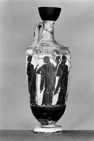 LEKYTHOS (ATHENIAN, BLACK-FIGURE)