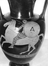 AMPHORA, NECK (ATHENIAN, RED-FIGURE)