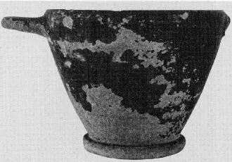 SKYPHOS (CORINTHIAN, BLACK GLAZE)