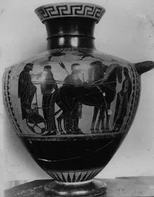 HYDRIA (ATHENIAN, BLACK-FIGURE)