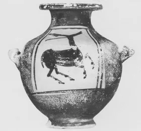 HYDRIA (ATHENIAN, BLACK-FIGURE)