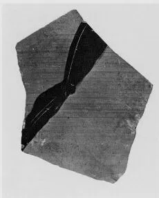 AMPHORA, PANATHENAIC PRIZE, FRAGMENT (ATHENIAN, BLACK-FIGURE)