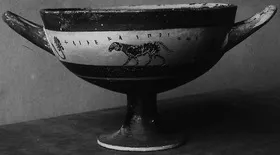 CUP, LITTLE MASTER BAND (ATHENIAN, BLACK-FIGURE)